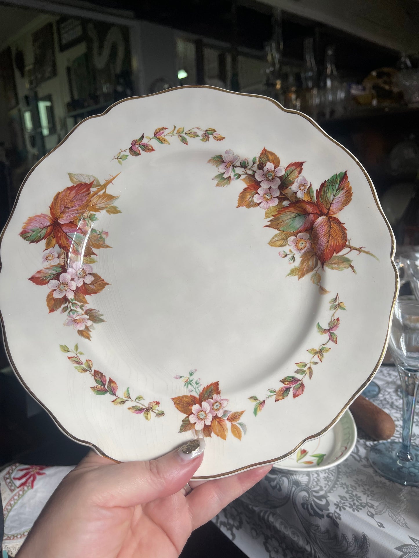 1930s Royal Doulton Wilton Dinner Set (Pattern D6226) – Vintage English China (40 Pieces)