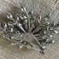 Vintage Rhinestone Spray Brooch – Mid Century Statement Piece (c.1950s–60s)