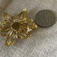 Vintage Faux Pearl Floral Spray Brooch (c.1950s–60s)