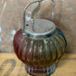 Vintage 1960s Sanyu Japan Harlequin sugar bowl