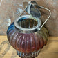 Vintage 1960s Sanyu Japan Harlequin sugar bowl