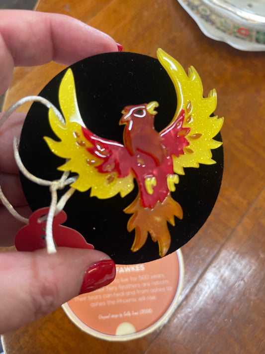Fiery Fawkes Brooch by Erstwilder and Sally Land (2018)