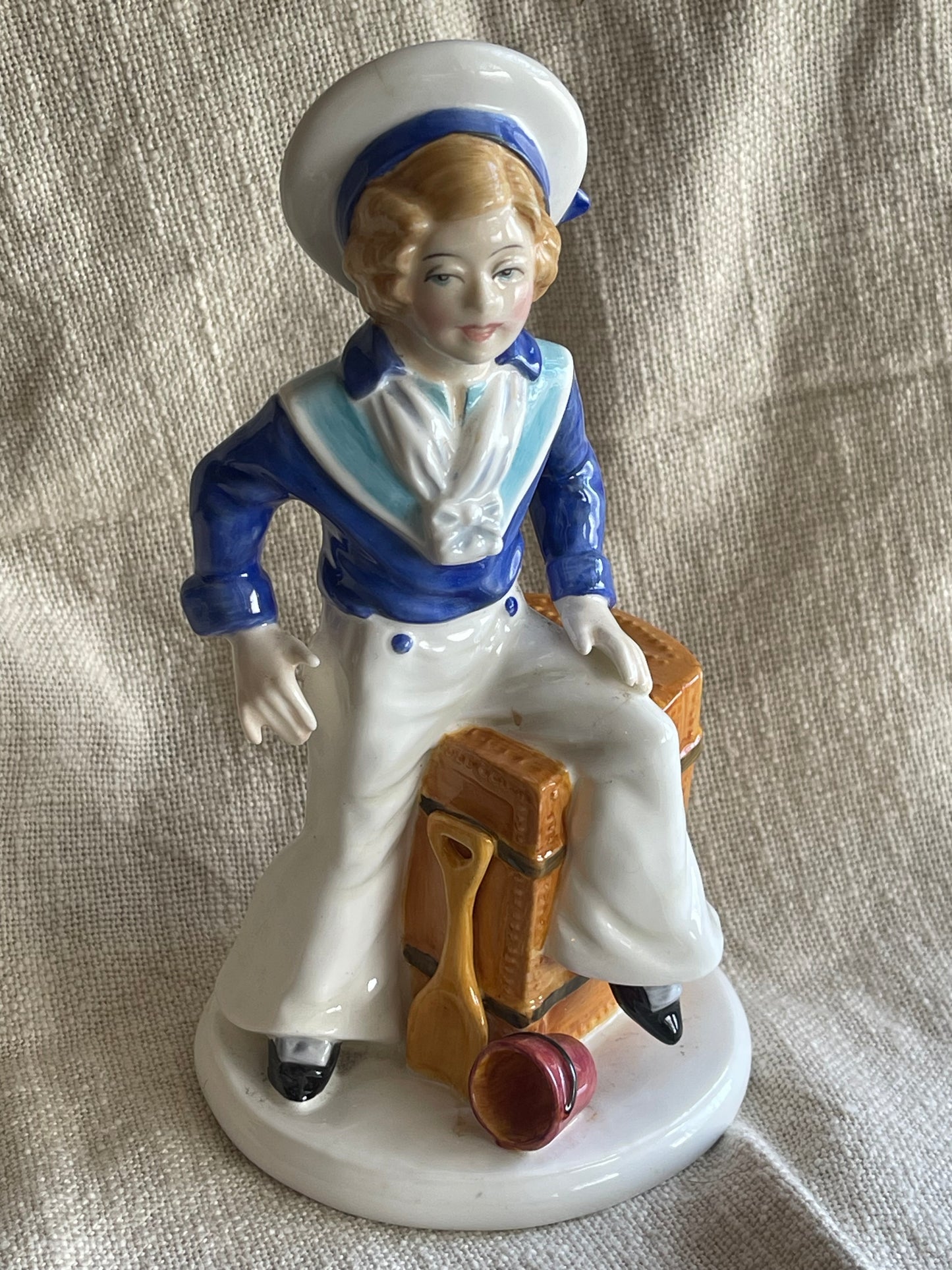 Vintage “Thursday’s Child” English Bone China Figurine – Francesca Art, Staffordshire