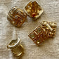 Vintage Clip-On Earring Set – Sarah Coventry & Gold Tone Styles (3 Pairs)