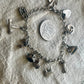 Vintage Sterling Silver Charm Bracelet – Multi Charm Story Bracelet