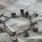 Vintage Sterling Silver Charm Bracelet – Multi Charm Story Bracelet