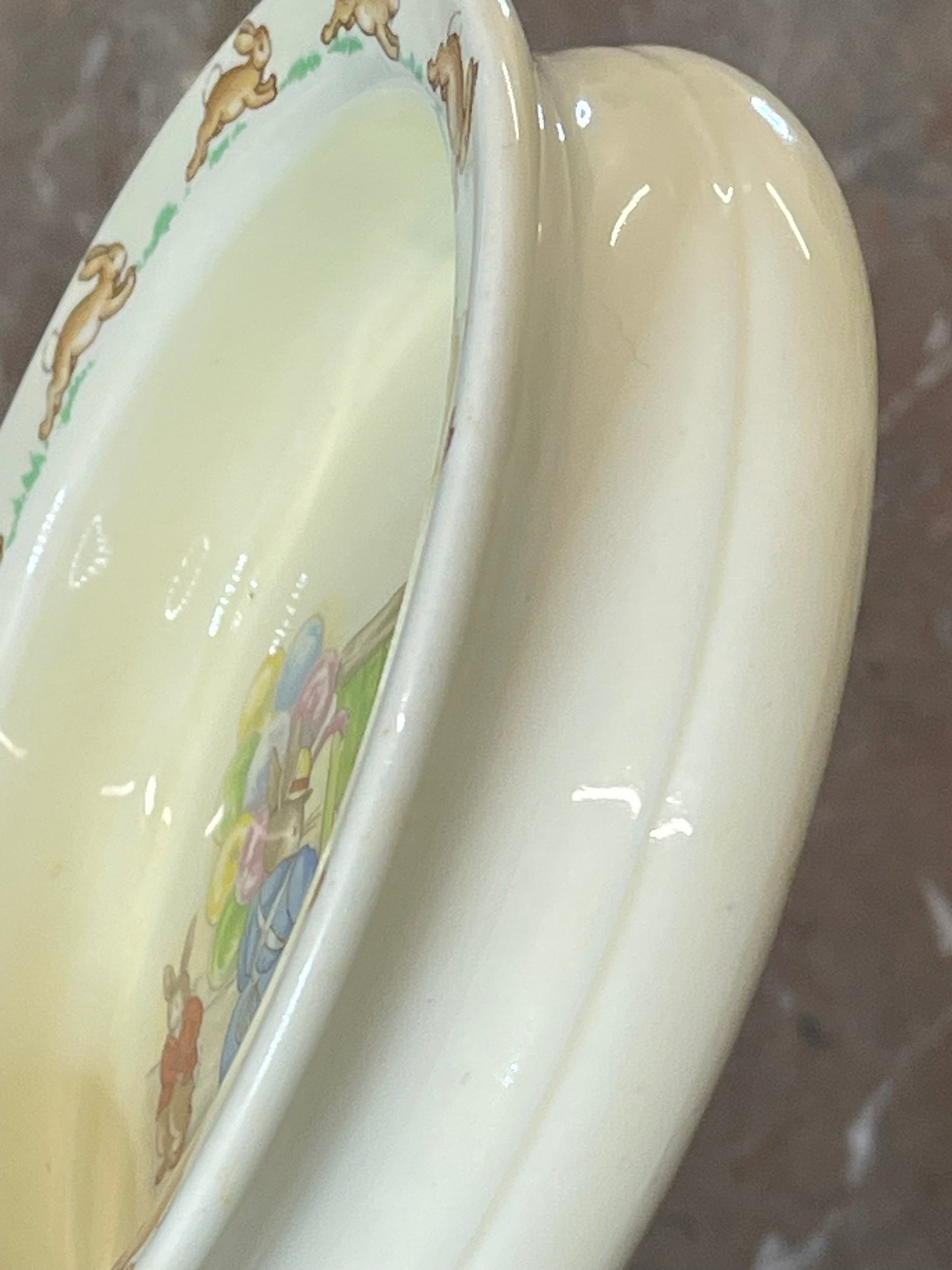 Vintage Royal Doulton Bunnykins Baby Bowl – c.1960s
