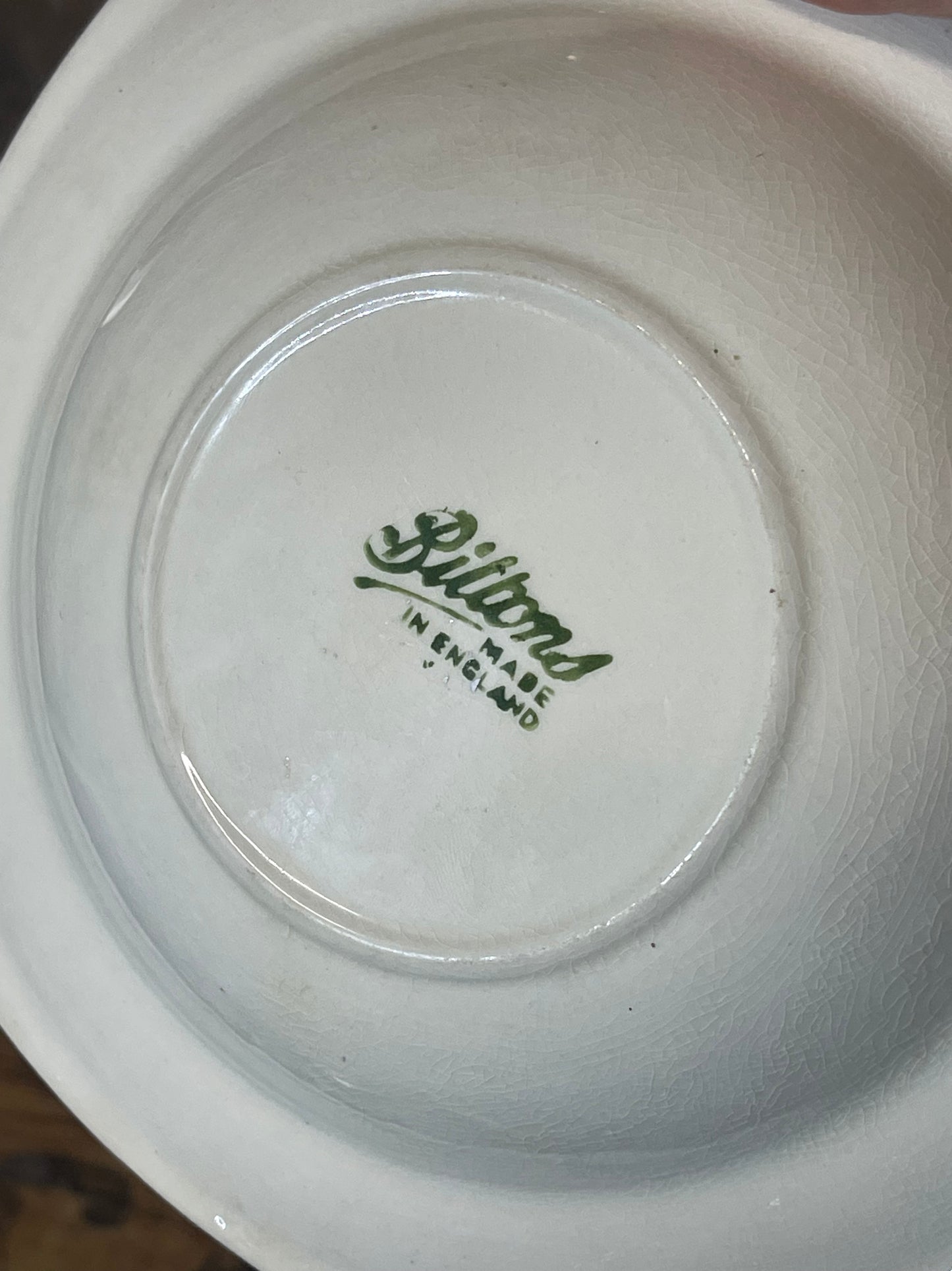 Antique Bilton’s Nursery Rhyme Child’s Mug & Bowl Set – Little Bo Peep & Humpty Dumpty (England, c.1930s–40s))