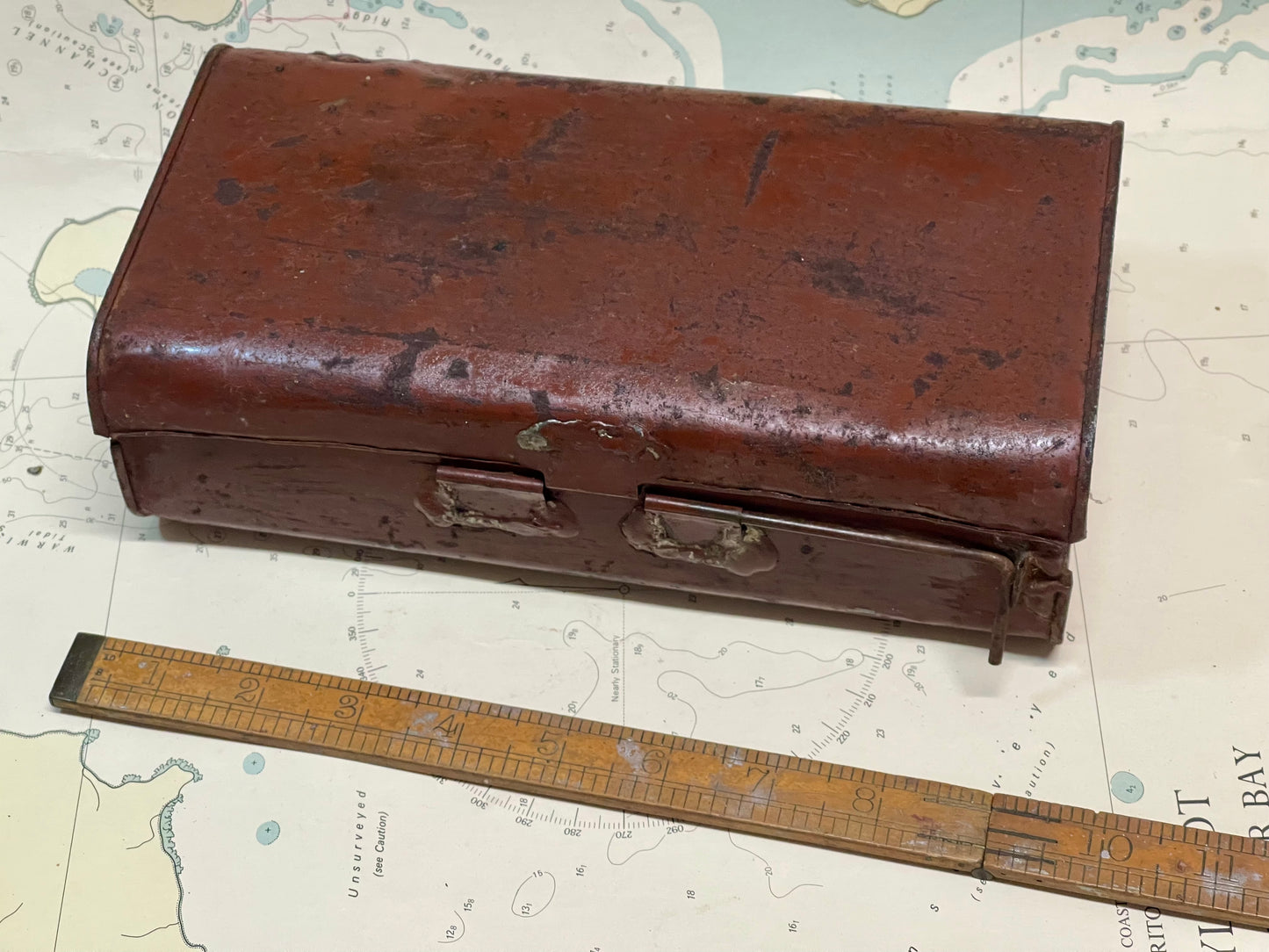 Vintage Bakelite Electrical Testing Set in Metal Case (c.1940s–50s)