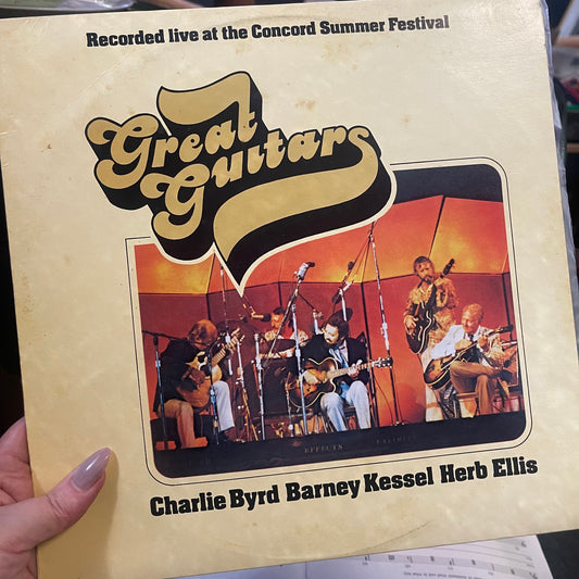Great Guitars – Recorded Live at the Concord Summer Festival (1974) Vintage Vinyl LP
