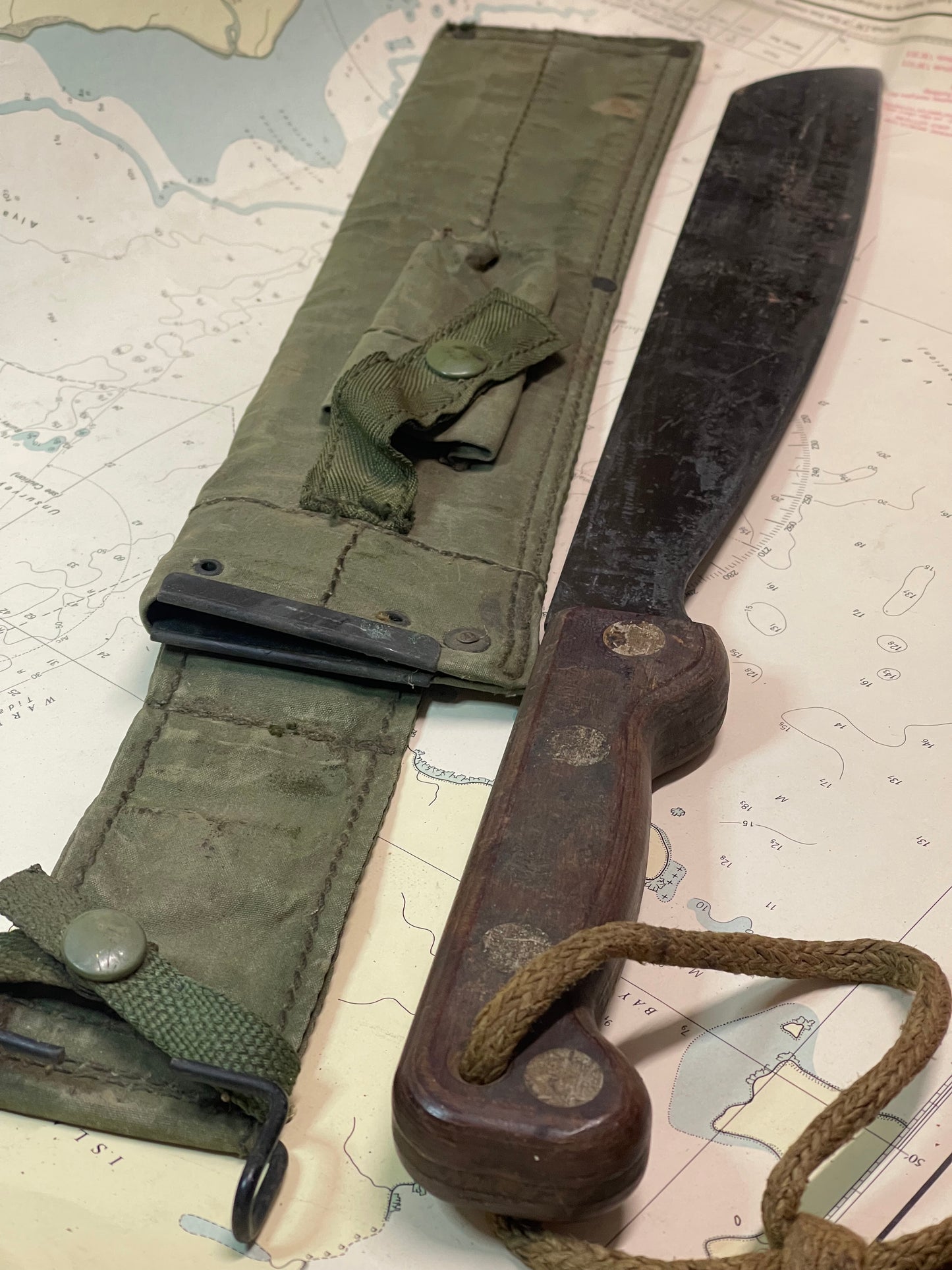 1972 Australian Military Machete & Sheath – MA72 with Broad Arrow Mark