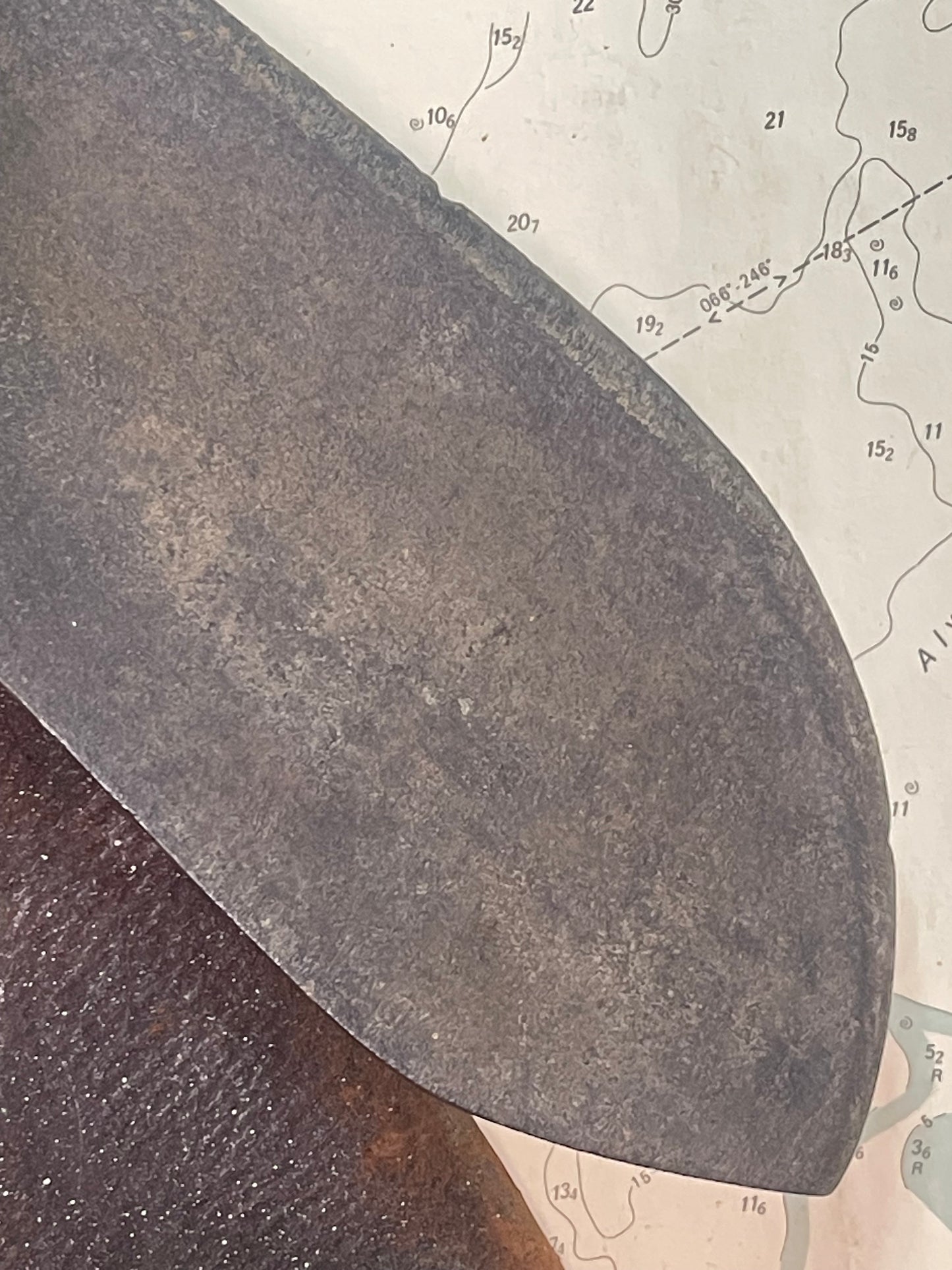Australian Military Jungle Machete – Broad Arrow Mark, Bakelite Handle (c. 1940s–50s)