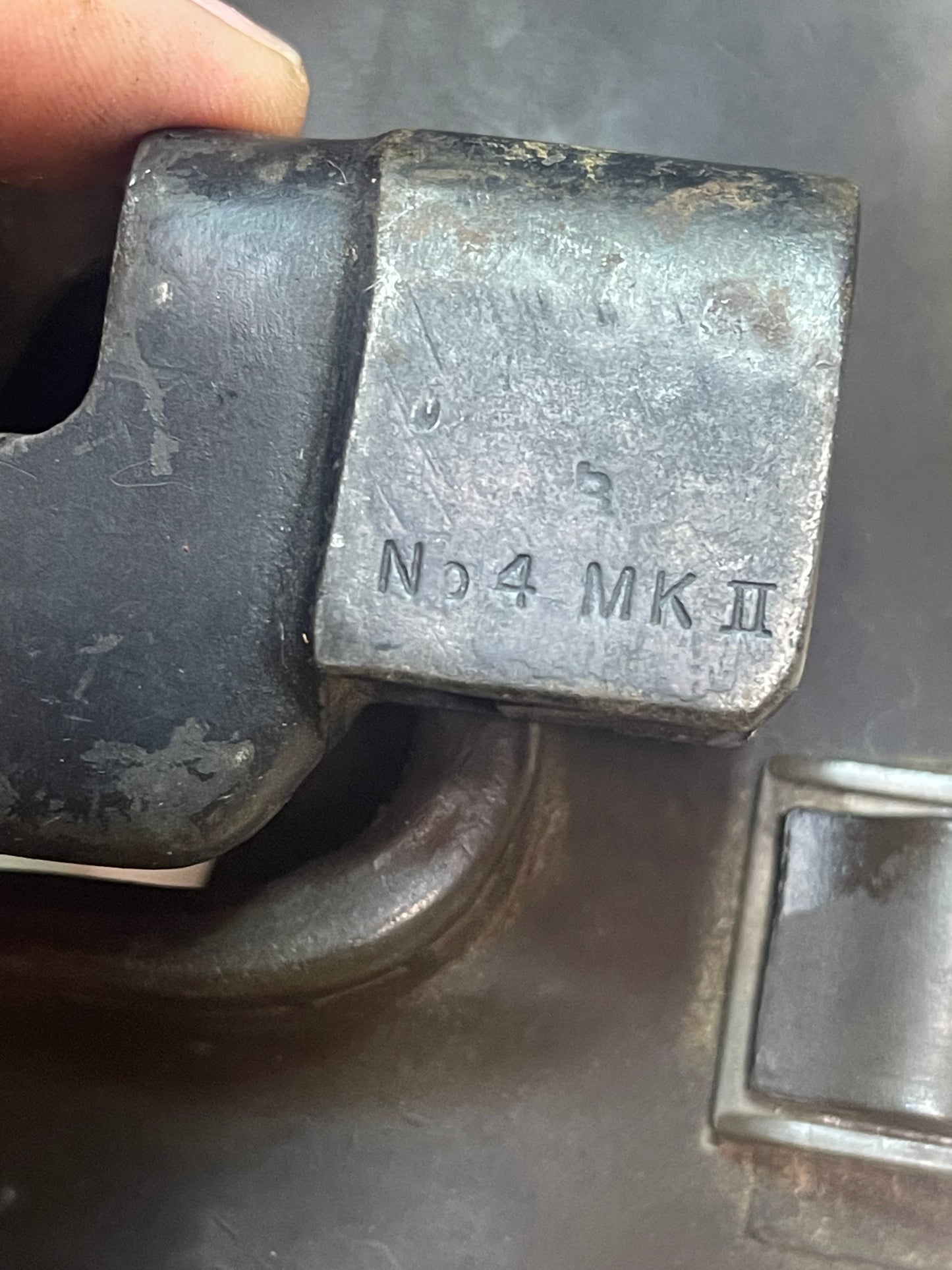 WWII British No.4 Mk II Spike Bayonet (Lee-Enfield Rifle)