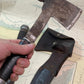 Vintage Military Field Hatchet & Knife Set with Leather Sheath (c.1940s–50s)