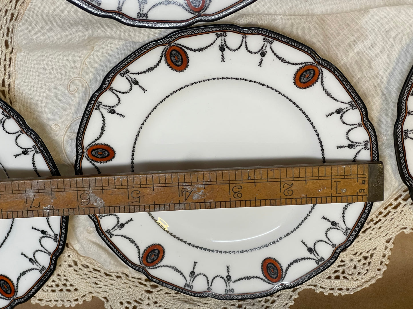 Royal Doulton “Countess” Side Plates – Set of Six (c.1908)