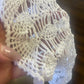 Hand-Crocheted White Cotton Vintage Doilies – Set of 2