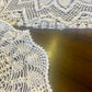 Hand-Crocheted White Cotton Vintage Doilies – Set of 2