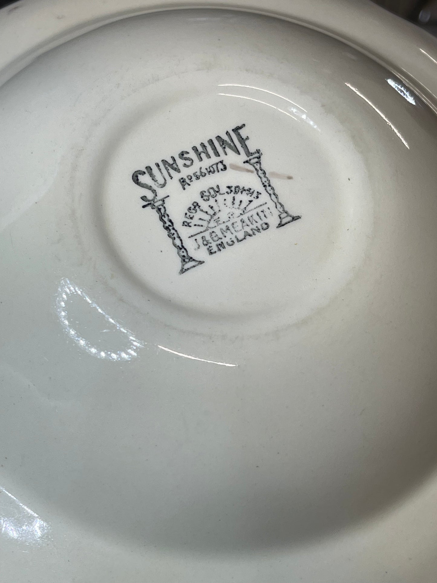 J&G Meakin “Sunshine” Yellow Magnolia Bowls – Set of 6