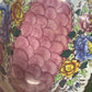 Vintage Maling Ware “Peony Rose” Oval Bowl – Hand-Painted Floral Design