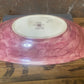 Vintage Maling Ware “Peony Rose” Oval Bowl – Hand-Painted Floral Design