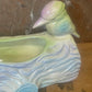 Vintage Australian Pottery Lustre Vase – Kookaburra on Log