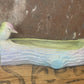 Vintage Australian Pottery Lustre Vase – Kookaburra on Log