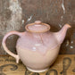 Vintage Yarra Glen Australian Pottery Pink Glaze Teapot – 18cm