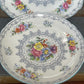 Shelley Fine Bone China Trio – “Rochester” Pattern, Floral Spray with Grey Scrollwork