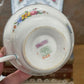 Shelley Fine Bone China Trio – “Rochester” Pattern, Floral Spray with Grey Scrollwork