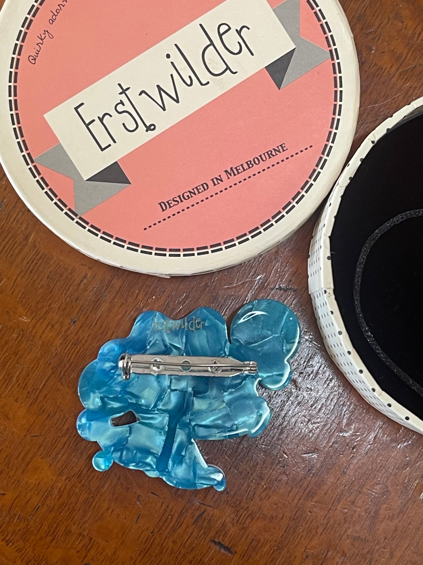 Treasure Within Brooch by Erstwilder and Sally Land (2017)