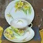 Shelley Fine Bone China Trio – “Jonquil” Pattern
