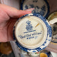 Vintage Burleigh Ware “Willow” Tea Set – Service for 6 (England, Blue & White with Gilt)