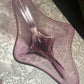 Mid-century Murano Sommerso purple glass bowl