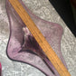 Mid-century Murano Sommerso purple glass bowl