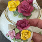 Royal Albert “Old Country Roses” Tea Set – Teapot, Sugar & Creamer (3 Piece Set)