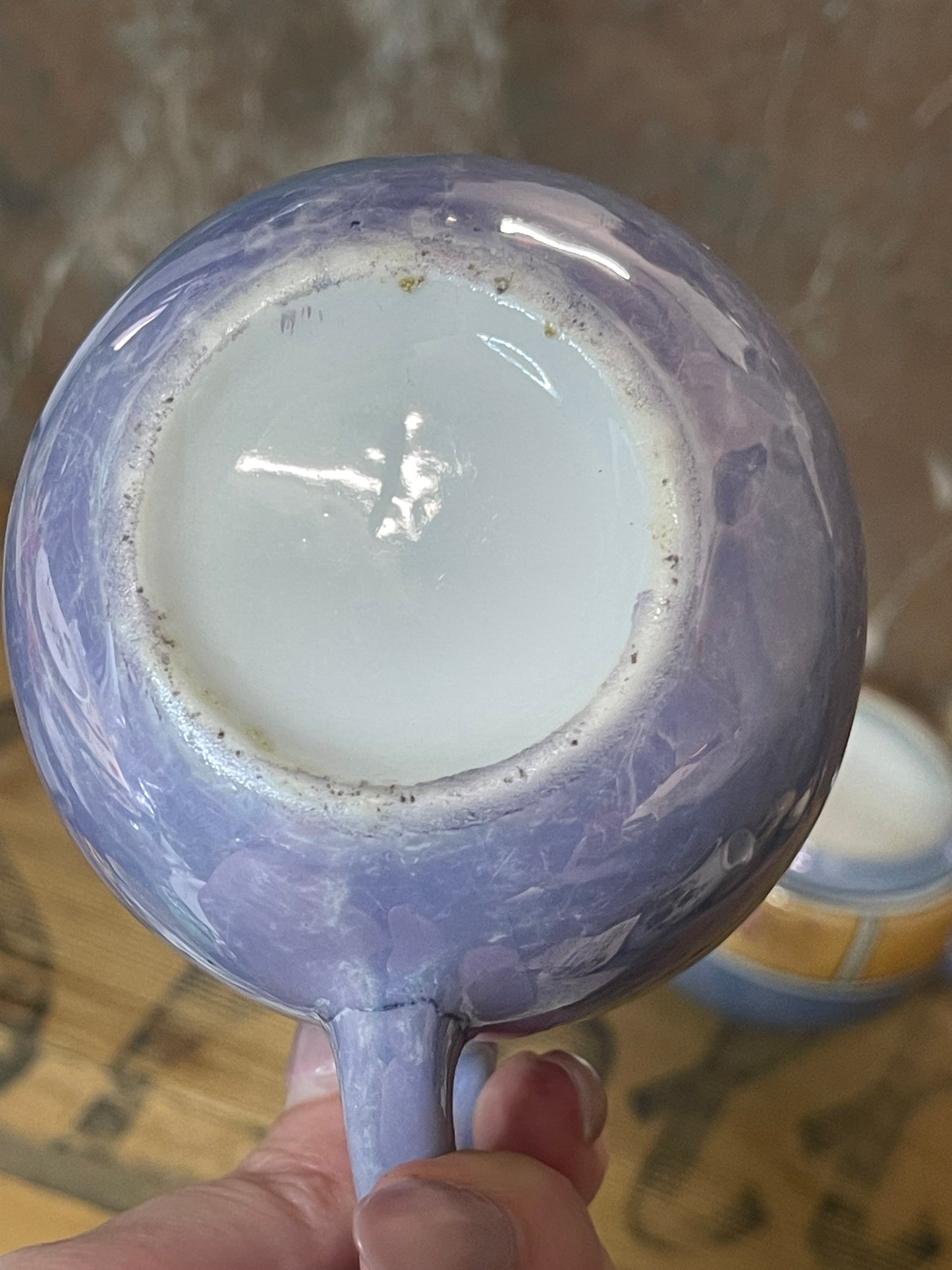 Japanese Lusterware Cream & Sugar Set – Hand-Painted with Cherry Blossoms