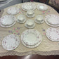 Vintage 1980s Wedgwood ‘Picardy’ dinner set for 4