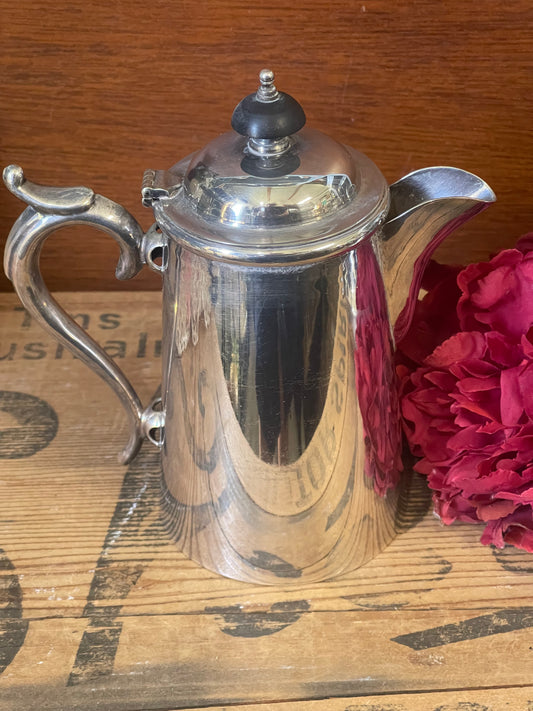 Vintage 1950s Australian made Paramount silver plate small coffee or hot water pot