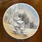Hand-Painted Winter Scene Plate – Fürstenberg Porcelain, West Germany (c. 1960s–70s)