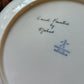 Hand-Painted Winter Scene Plate – Fürstenberg Porcelain, West Germany (c. 1960s–70s)