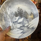 Hand-Painted Winter Scene Plate – Fürstenberg Porcelain, West Germany (c. 1960s–70s)