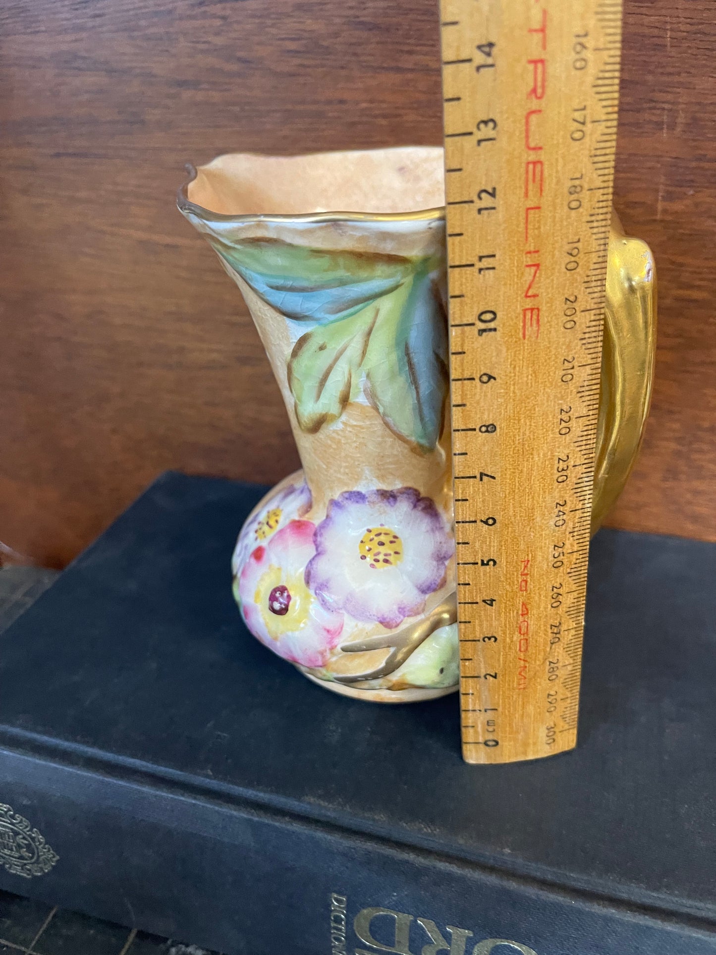 1930s Small James Kent 'Glenys' Jug with Poppy Pattern