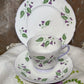 Shelley Fine Bone China Trio – “Campanula” Pattern (13886)