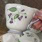 Shelley Fine Bone China Trio – “Campanula” Pattern (13886)