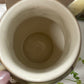 Antique Art Nouveau Hand-Painted Iris Vase with Twin Handles – c.1900s