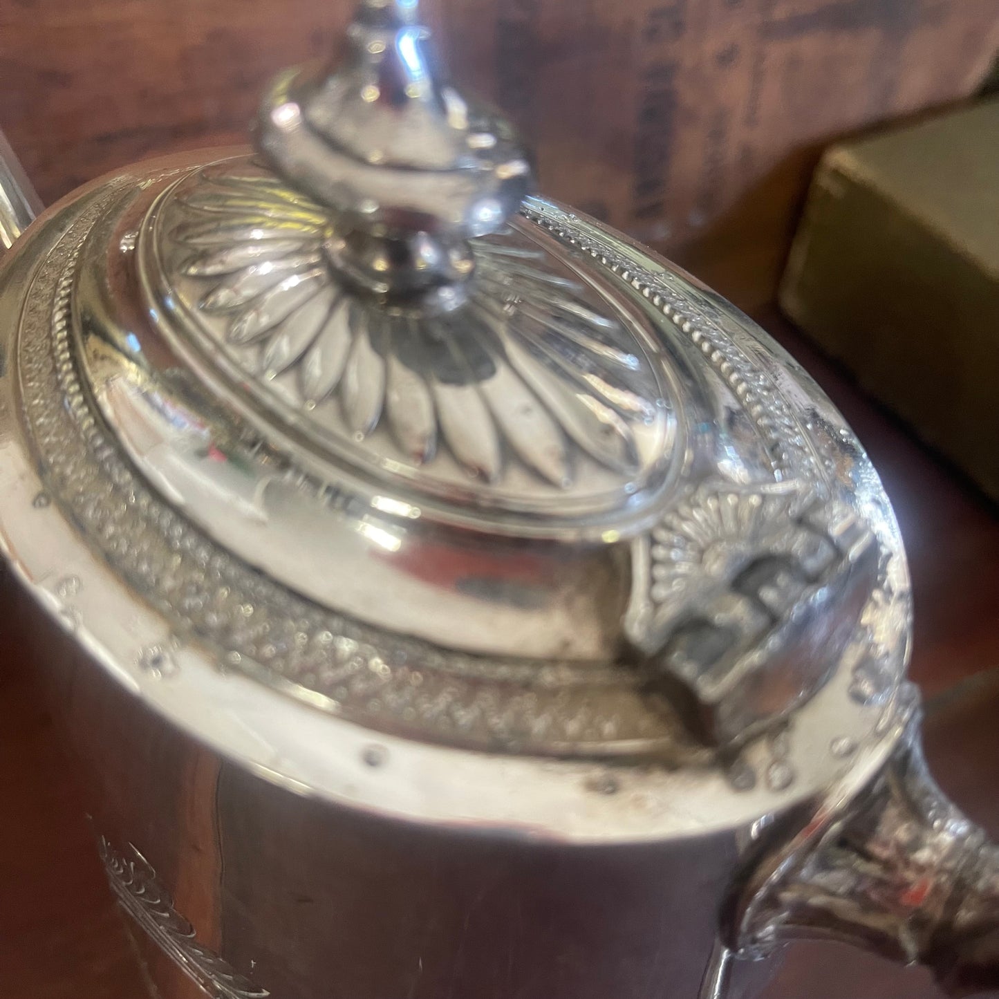 Edwardian Silver-Plated Coffee Pot – Sheffield EPBM, c.1900