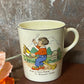 Vintage Bovey Pottery Nursery Mug – Banbury Cross & Puss in Boots