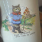 Vintage Bovey Pottery Nursery Mug – Banbury Cross & Puss in Boots