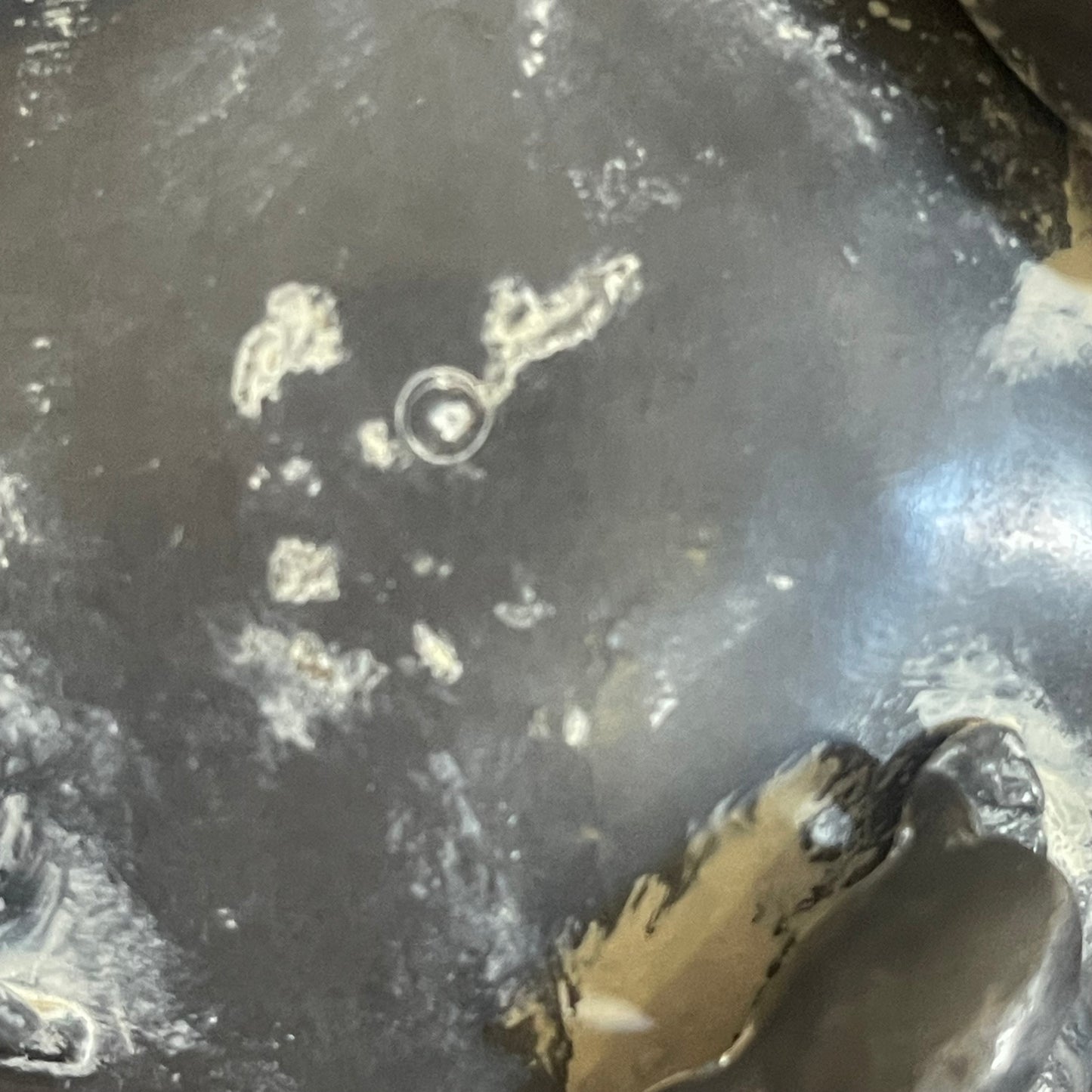 Victorian Pewter Cream Jug – Engraved Floral, c.1890