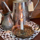 Antique Copper Chamberstick with Handle – Early 1800s